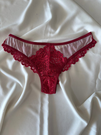 Brazilian Passion Lace Panty – Single Piece