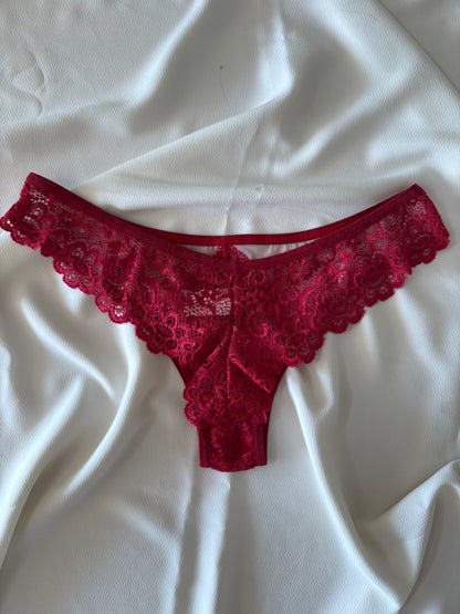 Brazilian Passion Lace Panty – Single Piece