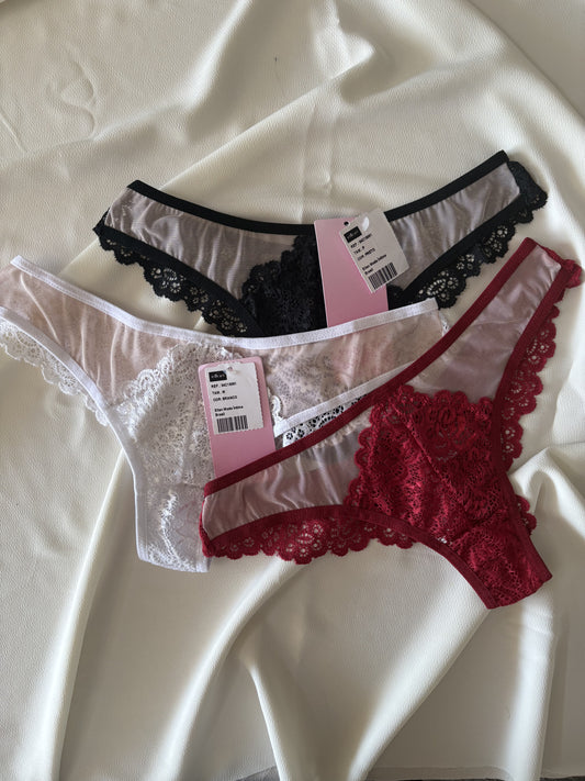 Brazilian Passion Lace Panty – Single Piece